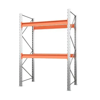 Стеллаж паллетный 4000x1800x1100/2 (1300 кг на ярус)