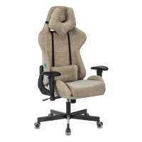 Игровое кресло Бюрократ Zombie VIKING KNIGHT (ткань песочная Light-21)